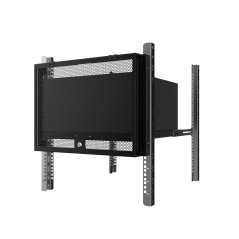 "Lanview 8U 19 Rack Mount Security - Enhance Your Protection with Premium Quality - RAB508BL"